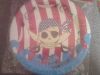  - Plates - Pirate red stripes